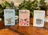 Handpainted Baby Bible || Personalized Christening and Baptism Bibles