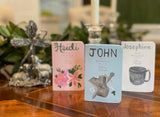 Handpainted Baby Bible || Personalized Christening and Baptism Bibles
