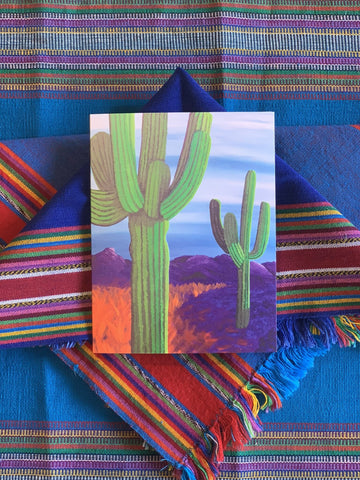 Cactus Themed Stationery || Mexican Fiesta Inspired Thank You Notes || Desert Inspired Stationery - Old Southern Charm