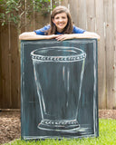 Chalkboard Mint Julep Cup Invitations || Southern Cocktail Party Invitations || Kentucky Derby Inspiration - Old Southern Charm
