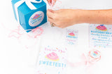 Confetti Cupcake Invitation || Baby Sprinkle Invitation || Children's Birthday Party Invitation's - Old Southern Charm