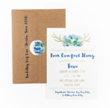 Deer One Woodlands Themed Invitation || Woodlands Inspired Party Invitation - Old Southern Charm