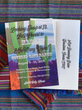 Cactus Themed Party Invitations || Mexican Fiesta Inspired Invitations || Desert Inspired Invitations - Old Southern Charm
