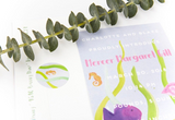 Fish and Friends Invitation || Ocean Inspired Party Invitation || Children's Birthday Party Invitation - Old Southern Charm
