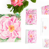 Pretty Pink Peony Invitation || Floral Bridesmaids Shower || Bridal Brunch || Spring Garden Party - Old Southern Charm