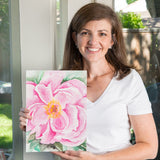 Pretty Pink Peony Invitation || Floral Bridesmaids Shower || Bridal Brunch || Spring Garden Party - Old Southern Charm