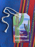 Cactus Themed Gift Tags || Mexican Fiesta Inspired Gift Tags || Desert Theme Enclosure Cards - Old Southern Charm
