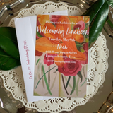 Watercolor Floral Invitation || Spring Flower Invitation - Old Southern Charm