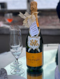 Hand Painted Champagne Bottles || Personalized Wine Bottles