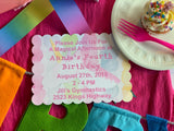 Unicorn Birthday Party Invitations || Children Birthday Invitations - Old Southern Charm