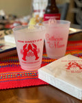 Personalized and Monogrammed Cups || Styrofoam, Stadium, and Frosted Acrylic Cups