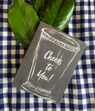 Chalkboard Mint Julep Cup Stationery || Bar Shower Thank You Notes || Southern Cocktail Party Inspired Stationery - Old Southern Charm