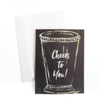 Chalkboard Mint Julep Cup Stationery || Bar Shower Thank You Notes || Southern Cocktail Party Inspired Stationery - Old Southern Charm