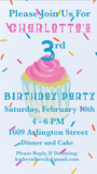 Confetti Cupcake Invitation || Baby Sprinkle Invitation || Children's Birthday Party Invitation's - Old Southern Charm