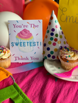 Confetti Cupcake Stationery || Children's Birthday Thank You Notes - Old Southern Charm