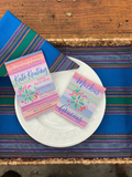Floral Otomi Print Invitation || Mexican Fiesta Inspired Party Invitation - Old Southern Charm