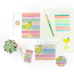 Margarita Toast Stationery || Mexican Fiesta Inspired Thank You Notes - Old Southern Charm