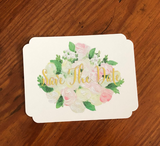 Floral Save The Dates || Patel Floral RSVP Cards - Old Southern Charm