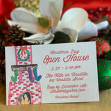 Holiday Hearth Invitation - Old Southern Charm