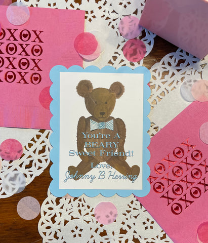 Teddy Bear Valentine Cards For Boys