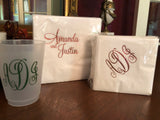 Personalized and Monogrammed Napkins - Old Southern Charm