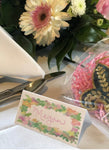 Floral Placecards || Flower Themed Table Assignment Place Cards