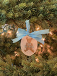 Theodore Teddy Bear Ornament || Teddy Bear Christmas Ornament - Old Southern Charm
