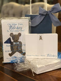 Theodore Teddy Bear Themed Invitations || Boy Baby Shower Invitations - Old Southern Charm